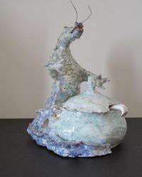 Salsiera, 2011, ceramica, altezza 25 cm